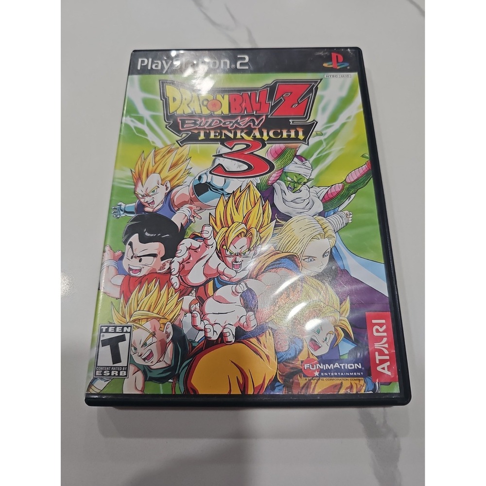 Dragon Ball Z Budokai Tenkaichi 3 (Sony PlayStation 2 PS2, 2007) CIB TESTED